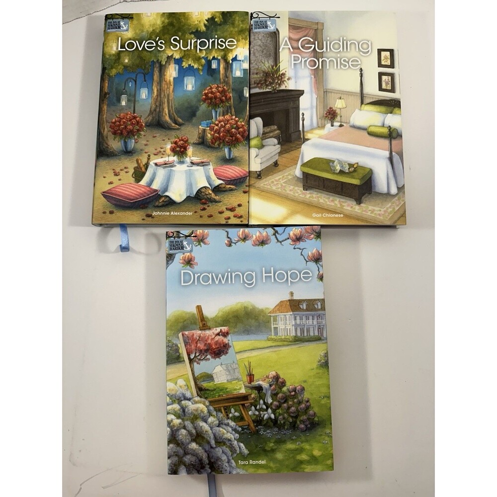 The Inn At Magnolia Harbor Annie’s Book Lot Of 3 Hardcover Hope Surprise Promise